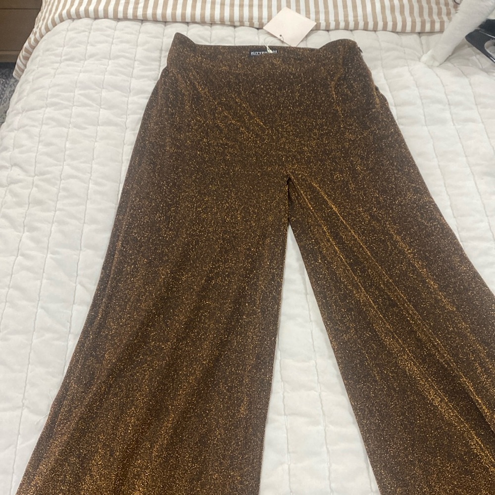 Kittenish sequin pants